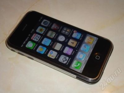 Лот: 505754. Фото: 1. iphone 2g16gb с коробкой. Смартфоны