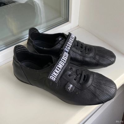 Лот: 15941623. Фото: 1. Чёрные мужские кеды Dirk Bikkembergs. Кеды, кроссовки, слипоны