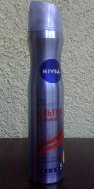 Лот: 4868159. Фото: 1. Лак для волос Nivea. Почти новый. Уход за волосами 