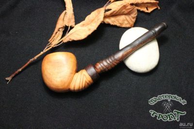 Лот: 10047497. Фото: 1. Курительная трубка "Шерхан" ручной... Аксессуары и запчасти для кальянов