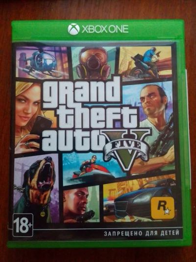 Лот: 7114785. Фото: 1. GTA5 на XBOX One. Игры для консолей