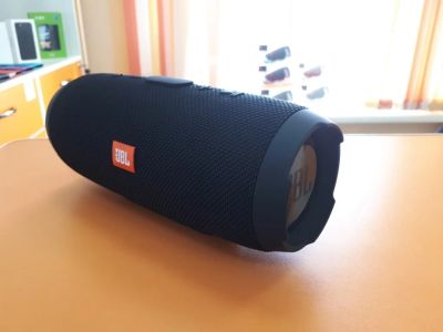 Лот: 11719077. Фото: 1. JBL charge 3 Черная. Портативные, беспроводные колонки