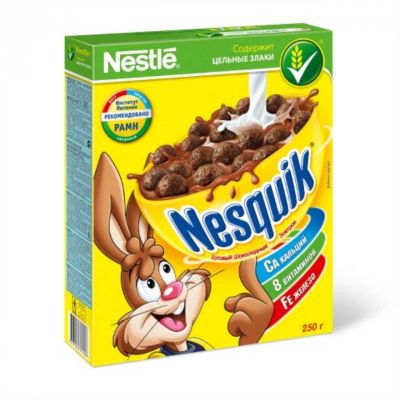 Лот: 10579485. Фото: 1. Nestle. готовый шоколадный завтрак... Корма