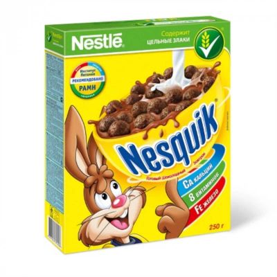 Лот: 12156497. Фото: 1. Nestle. готовый шоколадный завтрак... Готовые блюда