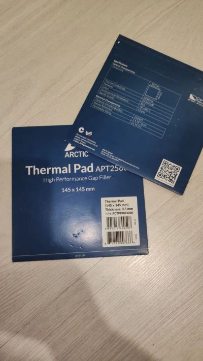 Лот: 19632223. Фото: 1. Термопрокладка Arctic Thermal... Системы охлаждения