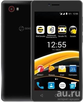 Лот: 9062789. Фото: 1. Продам смартфон Senseit A109... Смартфоны