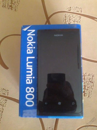 Лот: 5937023. Фото: 1. LUMIA 800 black. Смартфоны