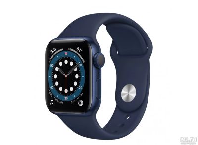 Лот: 16758650. Фото: 1. Apple Watch Series 6 40mm Blue... Смарт-часы, фитнес-браслеты, аксессуары