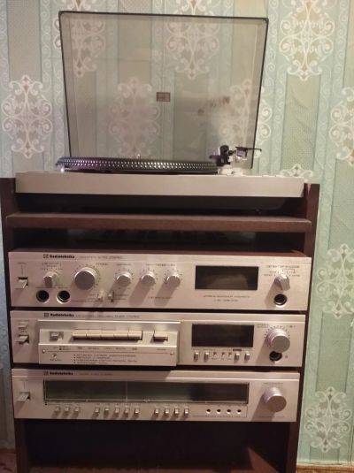 Лот: 19151021. Фото: 1. Radiotehnika комплект (тюнер Т-101... Кассетные деки, магнитофоны