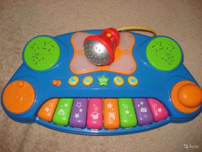 Лот: 11430037. Фото: 1. пианино с микрофоном win fun. Развивающие