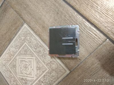 Лот: 15870193. Фото: 1. Выключатель 2х клавишный. Автоматы, пакетники, предохранители