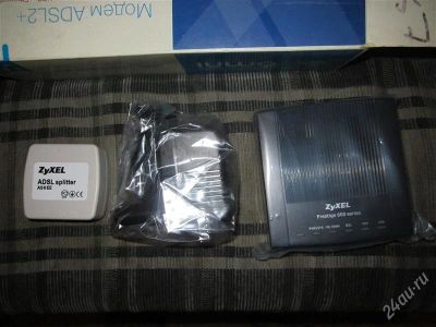 Лот: 1499918. Фото: 1. ADSL2+ модем ZyXEL Prestige 660ru... Проводные модемы