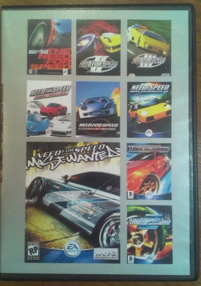 Лот: 3732842. Фото: 1. Антология Need For Speed DVD-двухсторонний. Игры для ПК