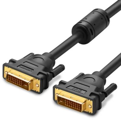 Лот: 24948718. Фото: 1. Кабель DVI(m) - DVI(m) 2.0м UGREEN... Шлейфы, кабели, переходники