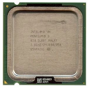 Лот: 6144053. Фото: 1. Процессор Intel Pentium D 820... Процессоры