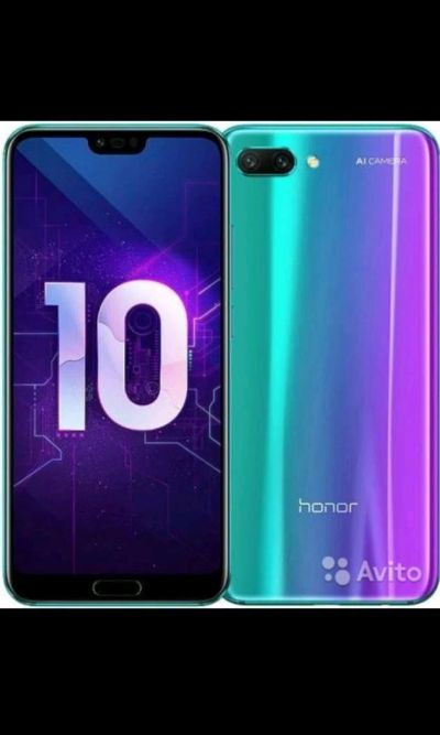 Лот: 12601050. Фото: 1. honor 10 128 Синий. Смартфоны