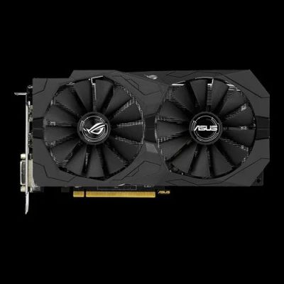 Лот: 17109590. Фото: 1. Radeon RX 470 (ASUS STRIX RX470... Видеокарты