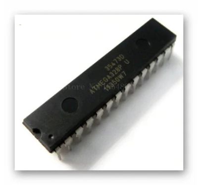 Лот: 16716994. Фото: 1. Atmega328P-PU DIP-28. Микросхемы