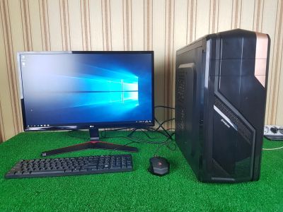 Лот: 13945086. Фото: 1. Игровой компьютер (FX6350/1050Ti... Компьютеры в сборе