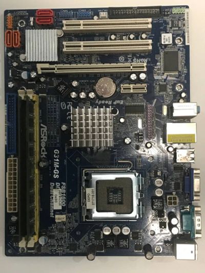 Лот: 19636611. Фото: 1. Материнская плата ASRock G31M-GS. Материнские платы