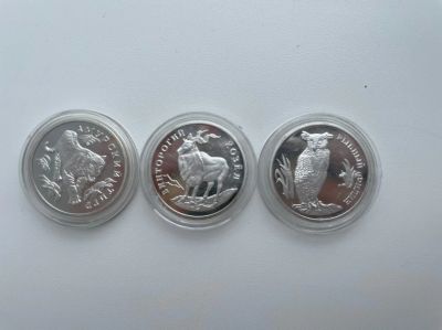 Лот: 19071401. Фото: 1. 1 Рубль Красная книга 1993 год... Россия после 1991 года