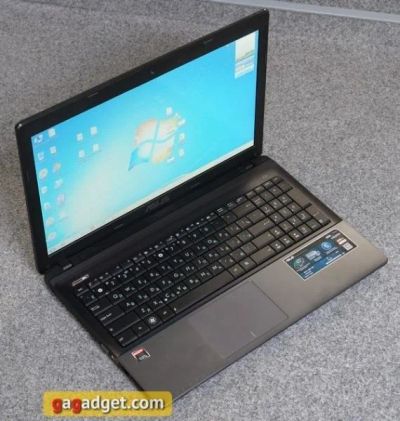 Лот: 2641136. Фото: 1. Ноутбук asus k55d + сумка. Ноутбуки