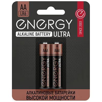 Лот: 19446554. Фото: 1. Батарейка Energy Ultra LR03/2B... Батарейки, аккумуляторы, элементы питания