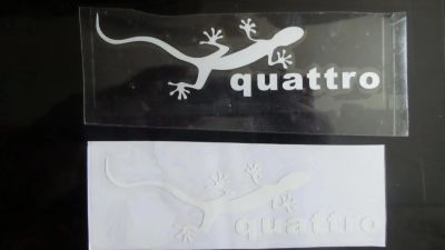 Лот: 4676418. Фото: 1. Наклейка на авто "Quattro". Детали тюнинга