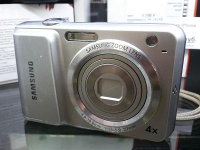 Лот: 8681914. Фото: 1. Компактный фотоаппарат Samsung... Цифровые компактные