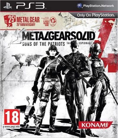 Лот: 2576358. Фото: 1. Metal Gear Solid 4: Guns of the... Игры для консолей