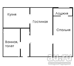 Лот: 13805583. Фото: 1. Продам 2-к квартиру (Северо-Енисейская... Квартиры, студии