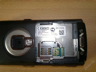 Лот: 1969415. Фото: 1. Nokia N95-8GB black. Смартфоны