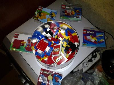 Лот: 3856835. Фото: 1. ведёрко с конструктором LEGO... Игрушки