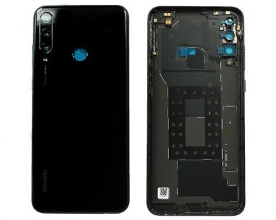 Лот: 20883495. Фото: 1. Задняя крышка Huawei Y6P черная... Корпуса, клавиатуры, кнопки