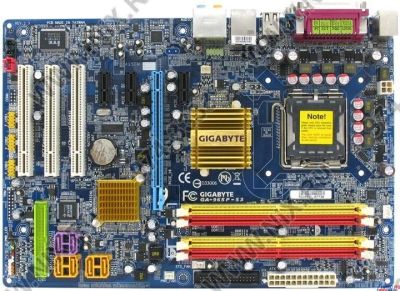 Лот: 912381. Фото: 1. Материнская плата Gigabyte GA-965P-S3. Материнские платы