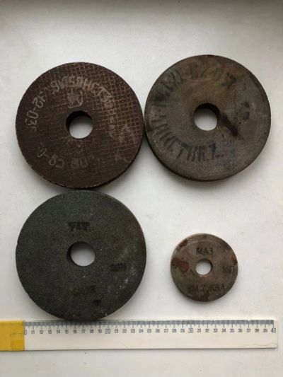 Лот: 17144086. Фото: 1. 10 заточных кругов. Расходные материалы, сменные насадки