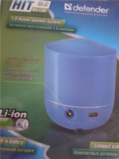 Лот: 6578281. Фото: 1. Колонка bluetooth Defender новая... Портативные, беспроводные колонки