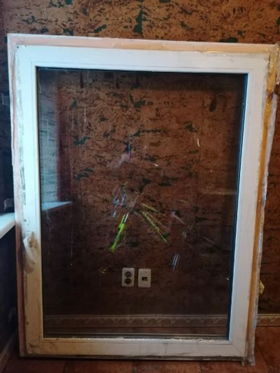 Лот: 16903871. Фото: 1. Стеклопакет пластиковый с подоконником. Окна, балконы