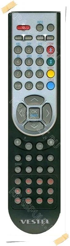 Лот: 15905083. Фото: 1. Пульт VESTEL RC1900, RC5110. Пульты ДУ