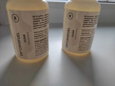 Лот: 16972898. Фото: 1. Жидкость для СЖО EK-CryoFuel Clear... Системы охлаждения