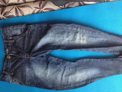 Лот: 4019787. Фото: 1. Джинсы ZARA Kids рост 128см. Брюки, шорты, джинсы