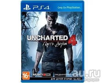 Лот: 7597866. Фото: 1. uncharted 4 путь вора ps4. Игры для консолей