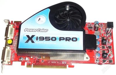 Лот: 2235215. Фото: 1. Видеокарта PowerColor RADEON X1950... Видеокарты