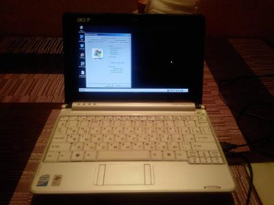 Лот: 11349577. Фото: 1. ноутбук Acer Aspire One ZG5. Ноутбуки