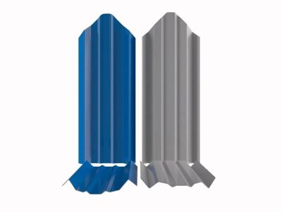 Лот: 22049735. Фото: 1. Штакетник Ш1 КЛИН 0.50 RAL 5005... Крепёж