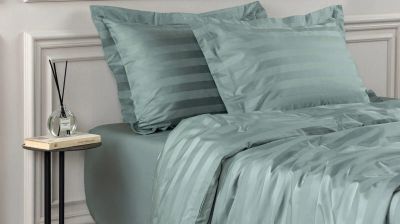 Лот: 24693525. Фото: 1. Комплект постельного белья Stripe... Постельное бельё