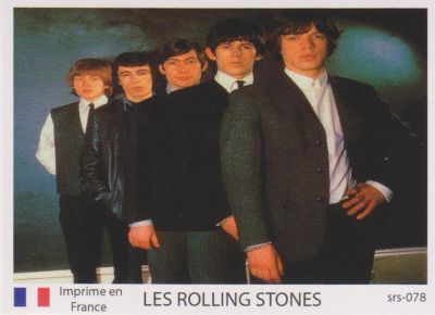Лот: 10614767. Фото: 1. Rolling Stones коллекционная карточка... Наклейки, фантики, вкладыши
