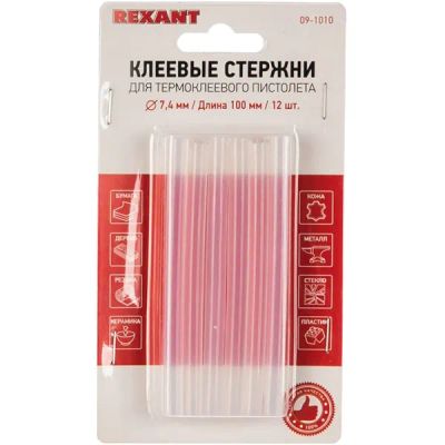 Лот: 24511293. Фото: 1. Клеевые стержни Rexant 100 мм... Расходные материалы, сменные насадки