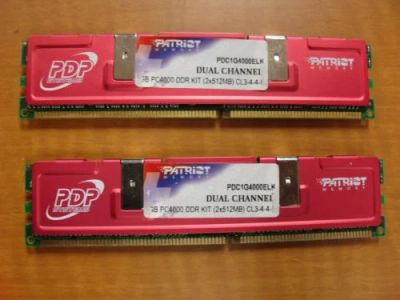 Лот: 3709056. Фото: 1. Patriot PC4000 1GB DDR SDRAM 400MHZ... Оперативная память