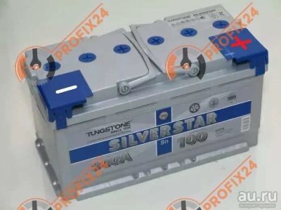 Лот: 13288588. Фото: 1. Аккумулятор SILVERSTAR 100 А/Ч... Аккумуляторы